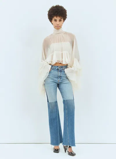Chloé Patchwork Denim Jeans