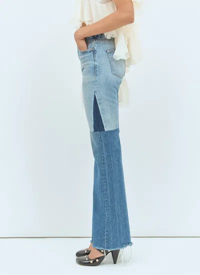 Chloé Patchwork Denim Jeans