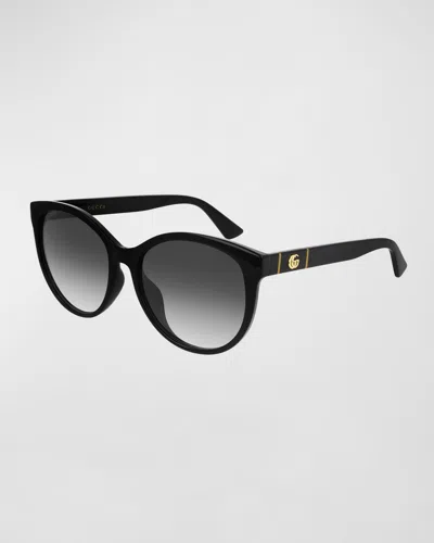 Gucci Gg0631s001 Black Black Grey In Black