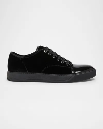 Lanvin Men Dbb1 Sneakers In Black
