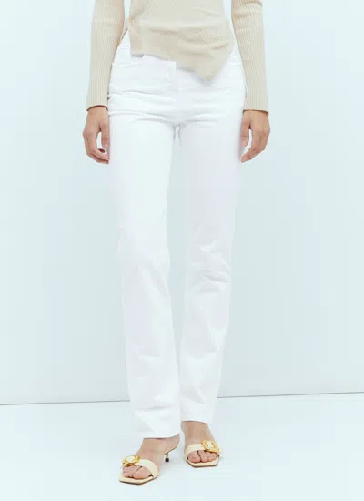 Jacquemus Women Le De Nimes Linon Jeans In White