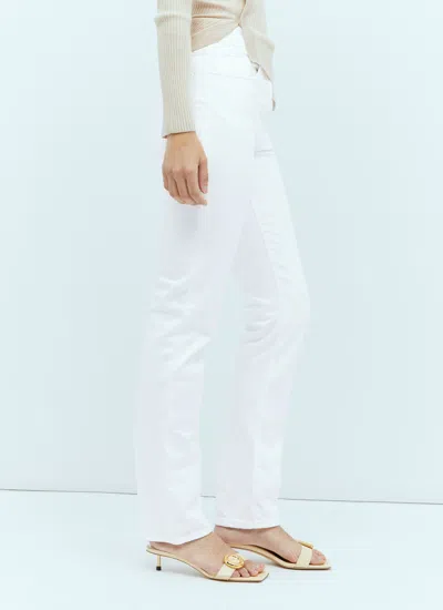 Jacquemus Women Le De Nimes Linon Jeans In White