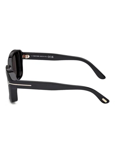 Tom Ford Square-frame Sunglasses In Black