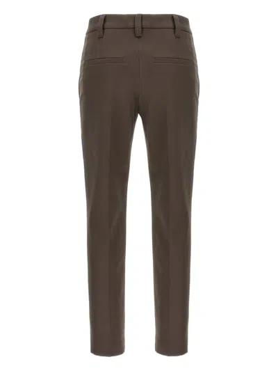 Brunello Cucinelli Tailored Trousers With Back Pocket And Belt Loops