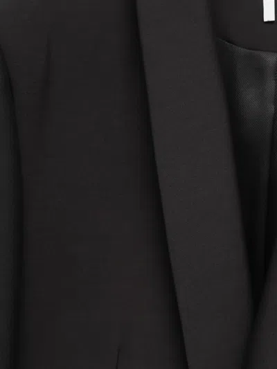 Loewe Wool And Silk Jacket In Black