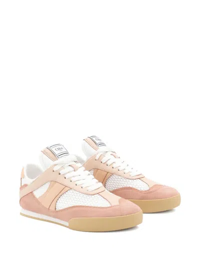 Chloé Chloe Kick Leather Sneaker In Multi