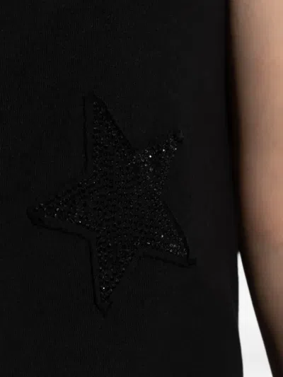 Zadig & Voltaire Beaded Star-embellished Slip Dress In Black