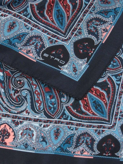 Etro Paisley-pattern Silk Scarf