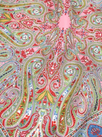 Etro Paisley Pattern Silk Pocket Square