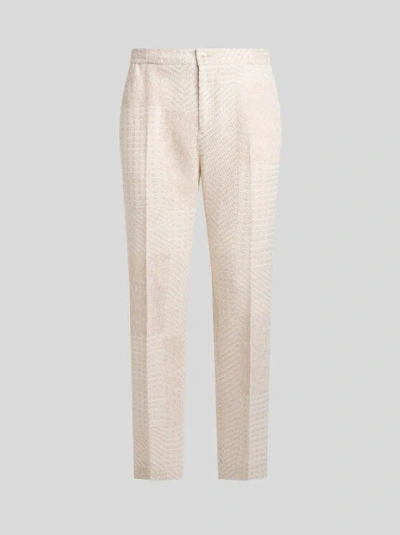 Etro Wool-blend Patchwork Trousers