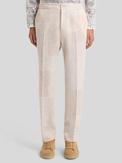 Etro Wool-blend Patchwork Trousers