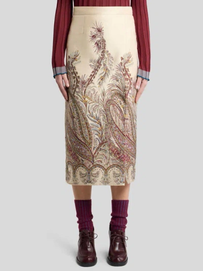 Etro Skirt In Multi