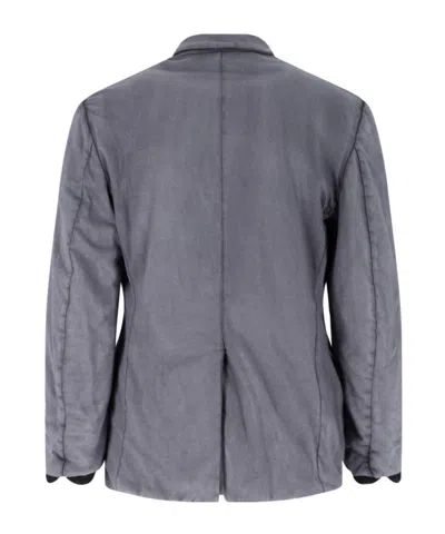 Magliano Jacket With Front Pockets And Notch Lapel In Blue