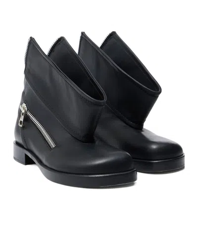 Jw Anderson J. W. Anderson Biker Ankle Boots In Black
