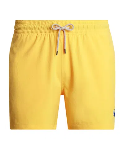 Polo Ralph Lauren Men's Traveler Swim Costume In Yellow