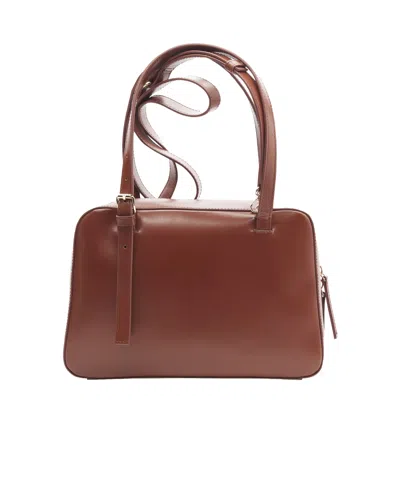 Apc A.p.c. Structured Shoulder Bag With Top Zip Closure