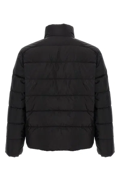 Prada Re-nylon Down Jacket In Black