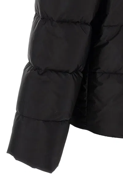 Prada Re-nylon Down Jacket In Black