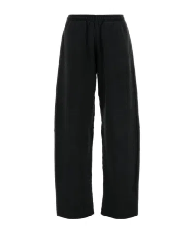 Alexander Wang Cotton Joggers With Side Pockets And Relaxed Fit In Black