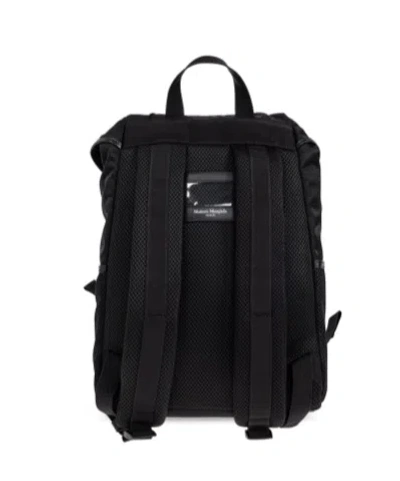 Maison Margiela Medium High-tech Backpack In Black