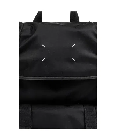 Maison Margiela Medium High-tech Backpack In Black