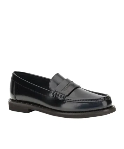 Brunello Cucinelli Midnight Blue Penny Loafer In Blue