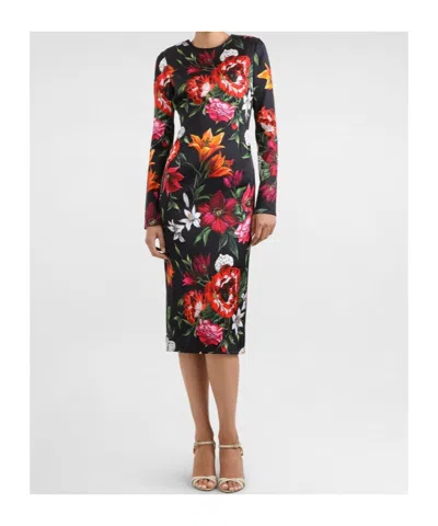 Dolce & Gabbana Dolce&gabbana Women Floral Print Dress In Multi