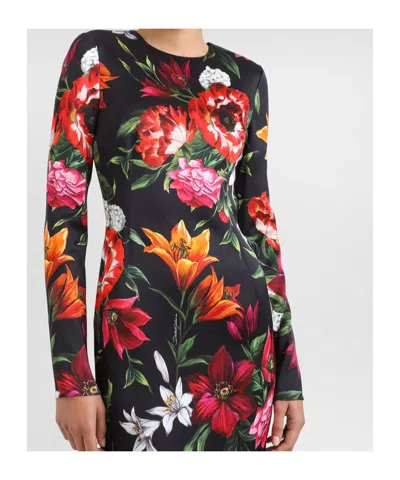 Dolce & Gabbana Dolce&gabbana Women Floral Print Dress In Multi