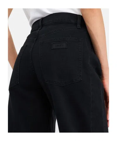 Liu •jo Stylish Trousers With Strass And Studs In Black