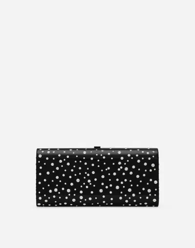 Dolce & Gabbana Women Black Dolce Box Clutch Bag In Multi