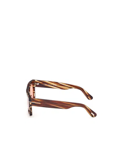 Tom Ford 53mm Fausto Polarized Square Sunglasses