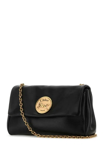 Chloé Heritage Small Crossbody Bag In Black