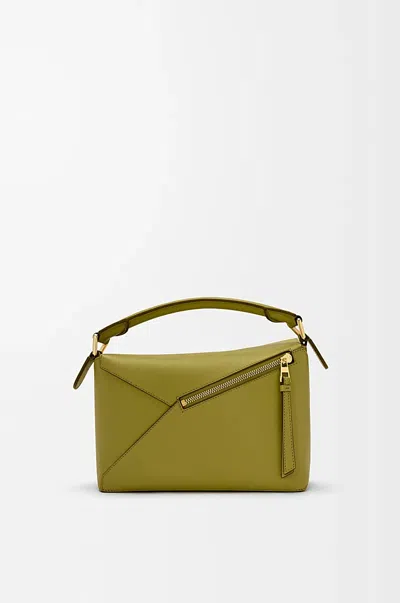 Loewe Puzzle Edge Small Bag Light Moss Women In Neutral