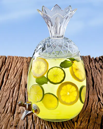 Godinger Pineapple Beverage Dispenser In Metallic