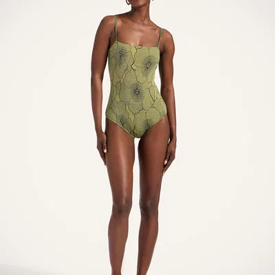 La Doublej Floral-print Swimsuit