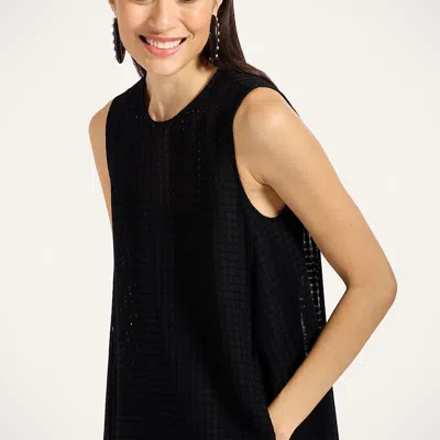 La Doublej La Scala Lace-embroidered Sleeveless Midi Dress