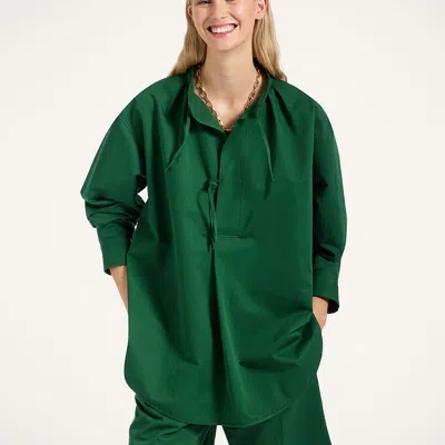 La Doublej Oversized Cotton Linen Shirt