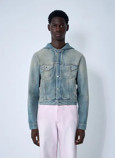 Acne Studios Men Denim Jacket In Blue