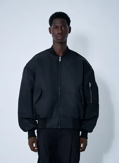 Entire Studios Bomber Jacket With Diamond-quilted Interior And Utility Pockets