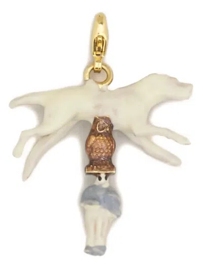 Marni Statement Pendant In Metallic