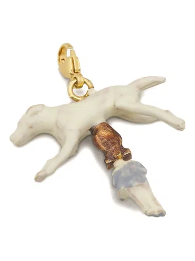 Marni Statement Pendant In Metallic