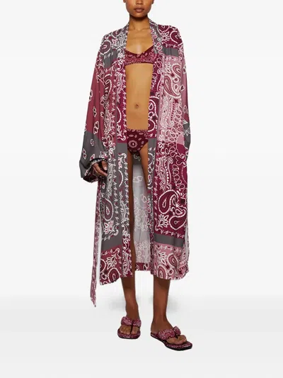 Attico Bandana-print Kimono
