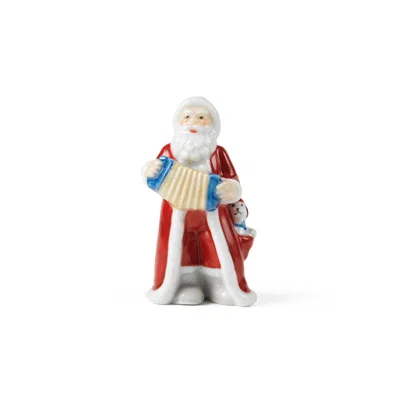 Royal Copenhagen Annual Santa Figurine 2024 With Holiday Tune In Multi