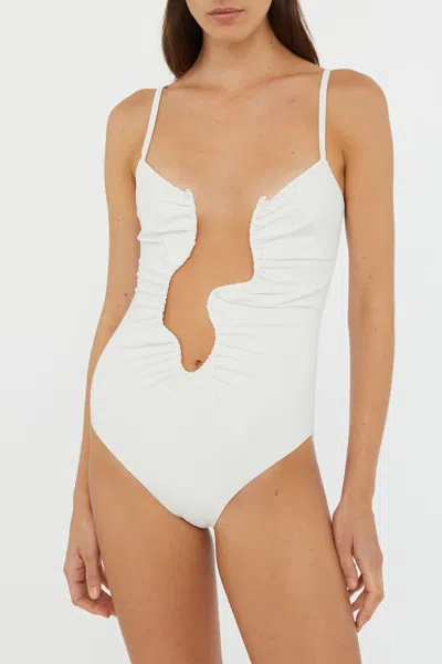 Christopher Esber Salacia One-piece Swimsuit In White In White