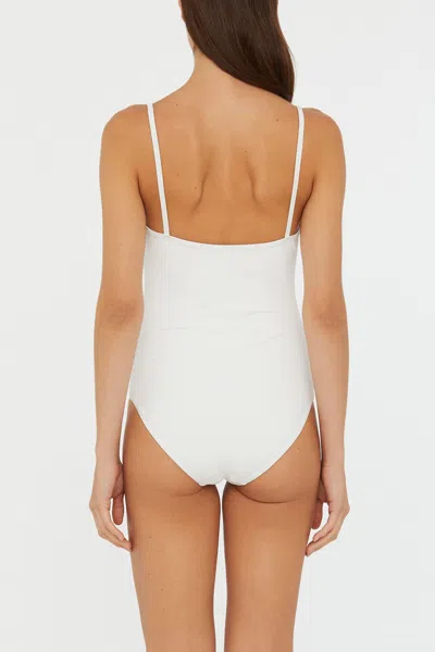 Christopher Esber Salacia One-piece Swimsuit In White In White