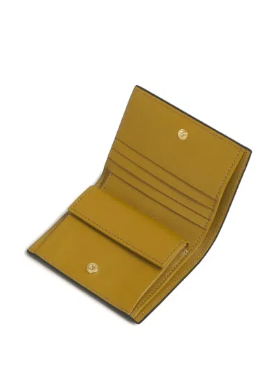 Marni Womens Zo957 Colour-block Leather Bifold Wallet In Multi