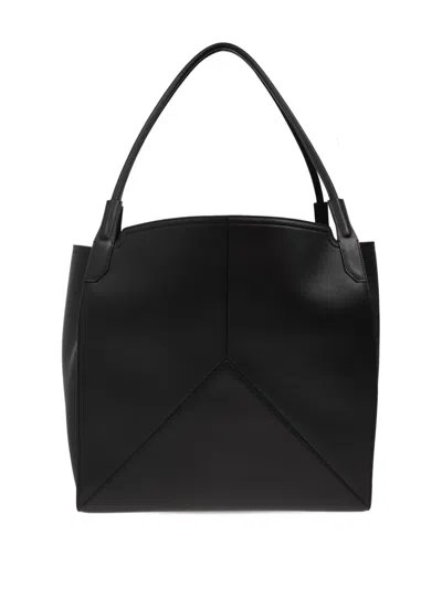 Victoria Beckham Leather Tote Bag In Black