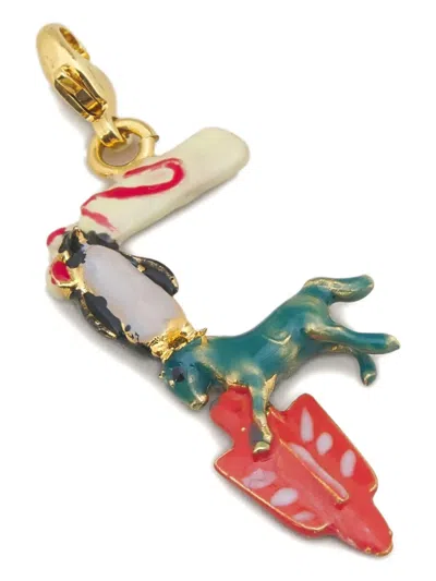 Marni Statement Pendant In Multi