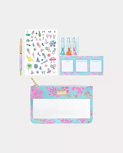 Lilly Pulitzer Agenda Bonus Pack In Blue