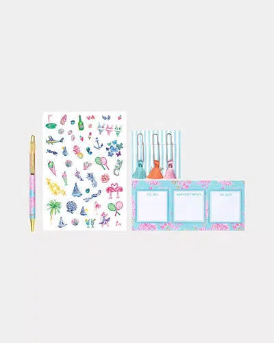 Lilly Pulitzer Agenda Bonus Pack In Blue